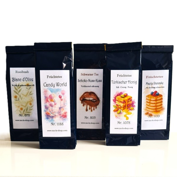 Starter Set – 5 Süße & Dessert Tees