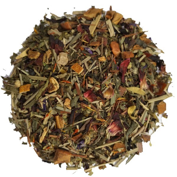 Energy-Vitality - Mate- Grünteemix mit Himbeer-Zitronen-Melonen-Geschmack