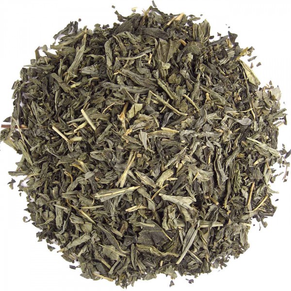 Grüner China Sencha entkoffeiniert